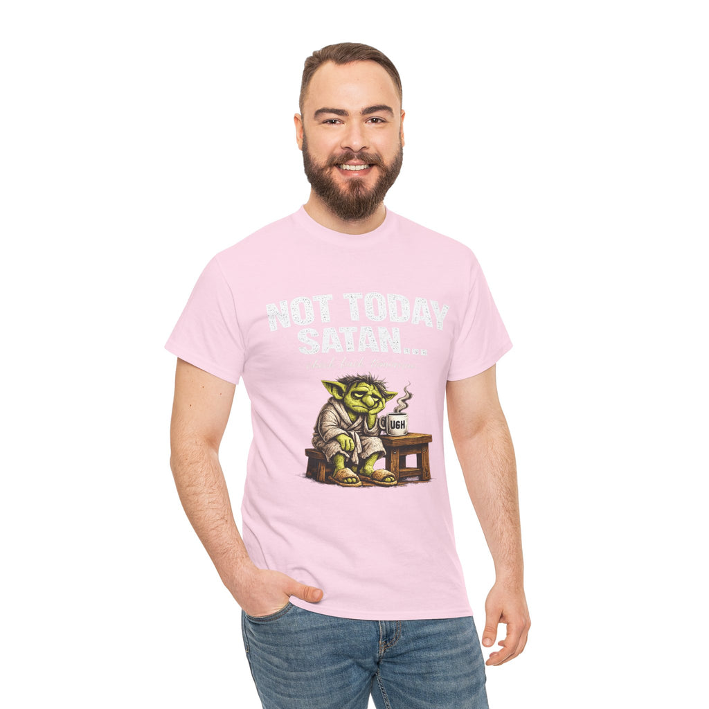 Not Today Satan Goblin Tee | Funny T-Shirt