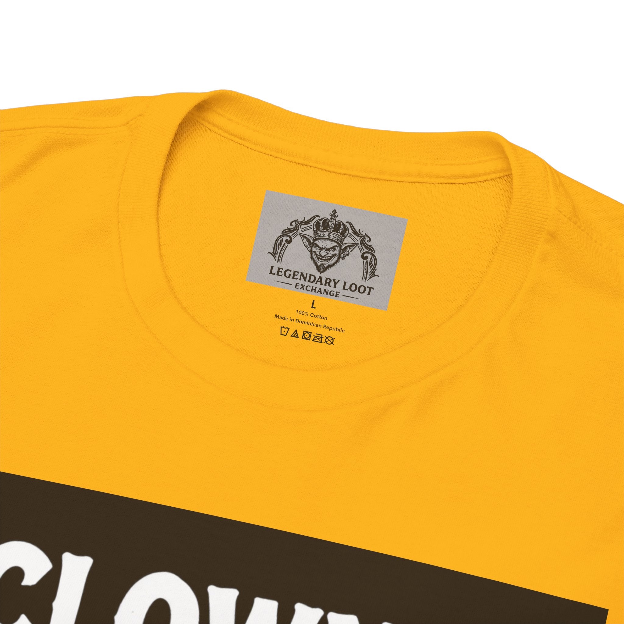 Creepy Clown T-Shirt — "Clowns Are Fun Until They're Not" Horror Tee