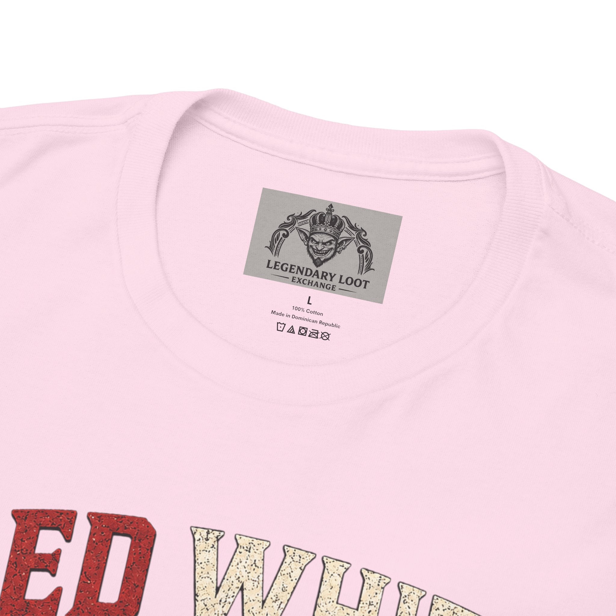 Red White & Loot Goblin Illustration Tee | Patriotic Fourth of July Shirt