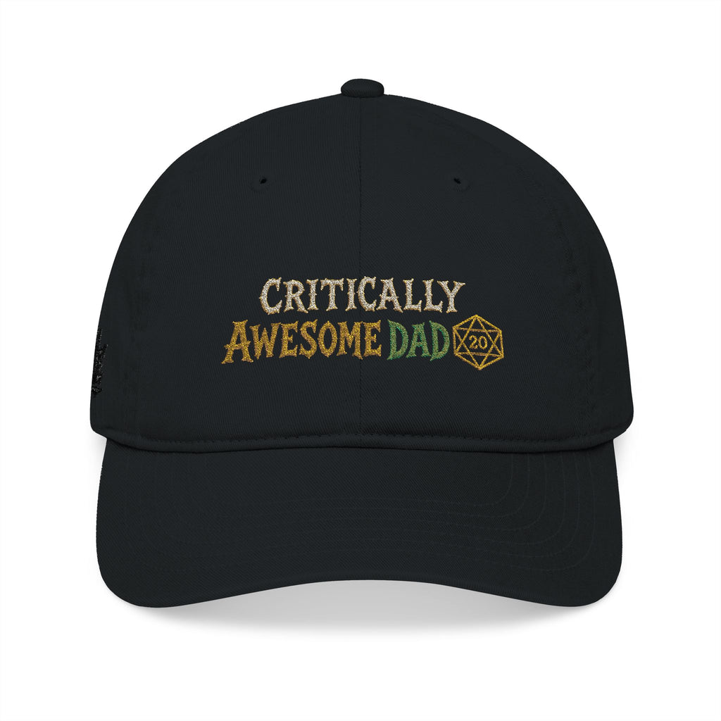 Critically Awesome Dad Baseball Cap | Embroidered Dad Hat