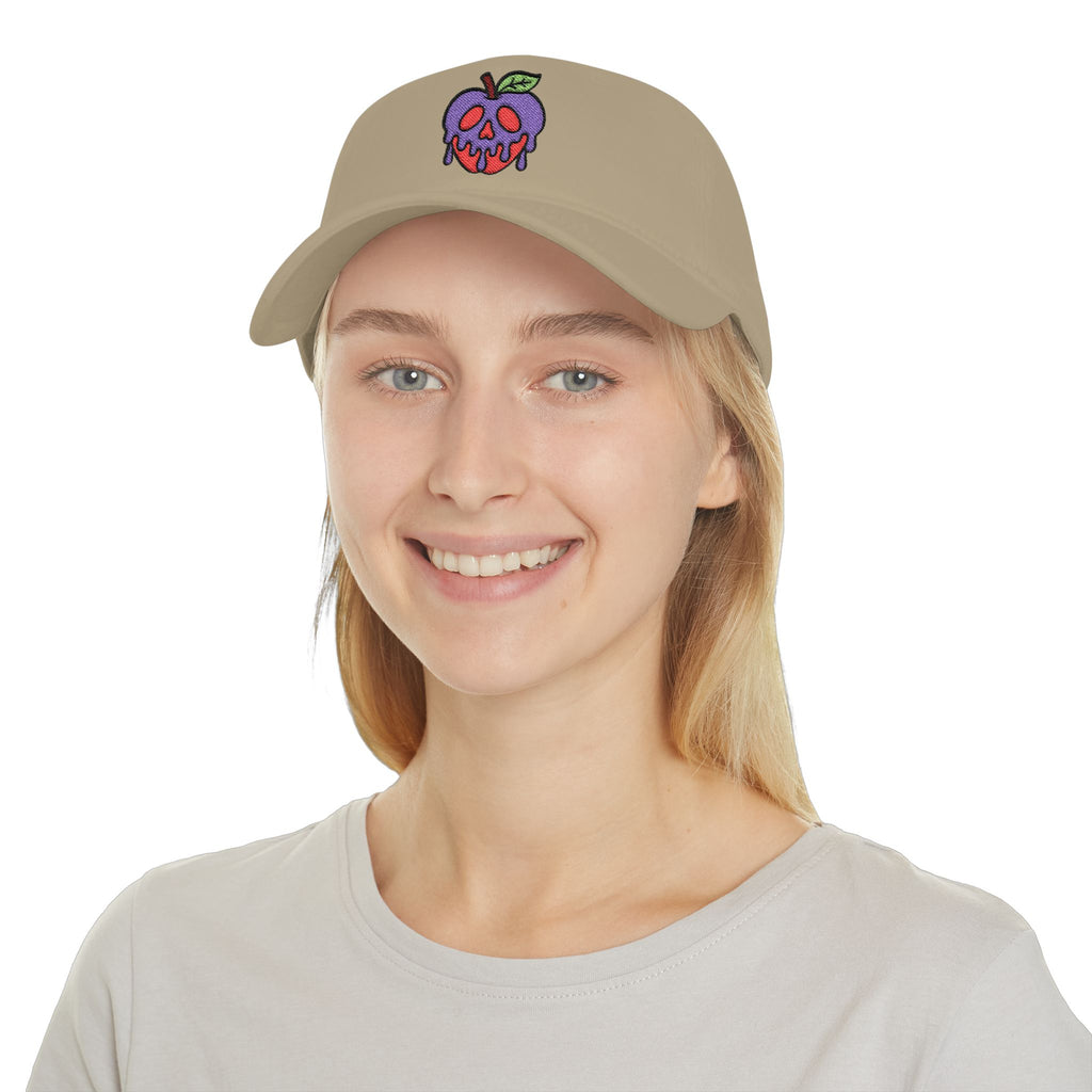 Dripping Poison Apple Cap — Embroidered Low Profile Baseball Hat