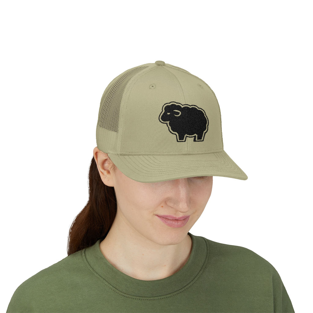 Black Sheep Patch Snapback Cap