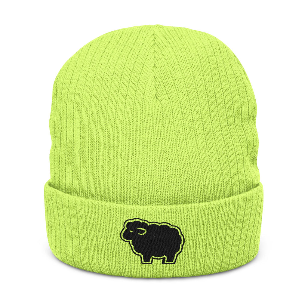 Black Sheep Embroidered Beanie