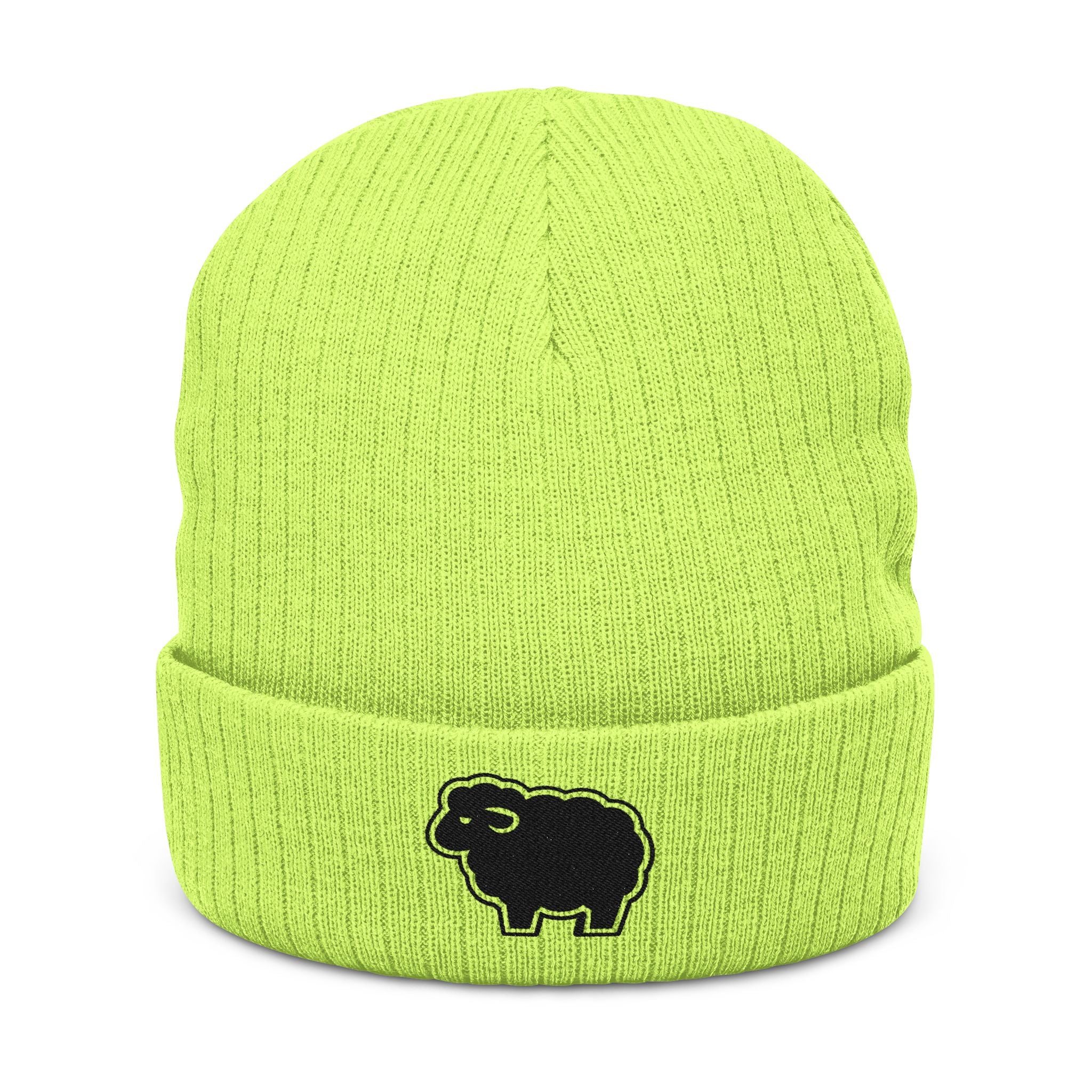 Black Sheep Embroidered Beanie
