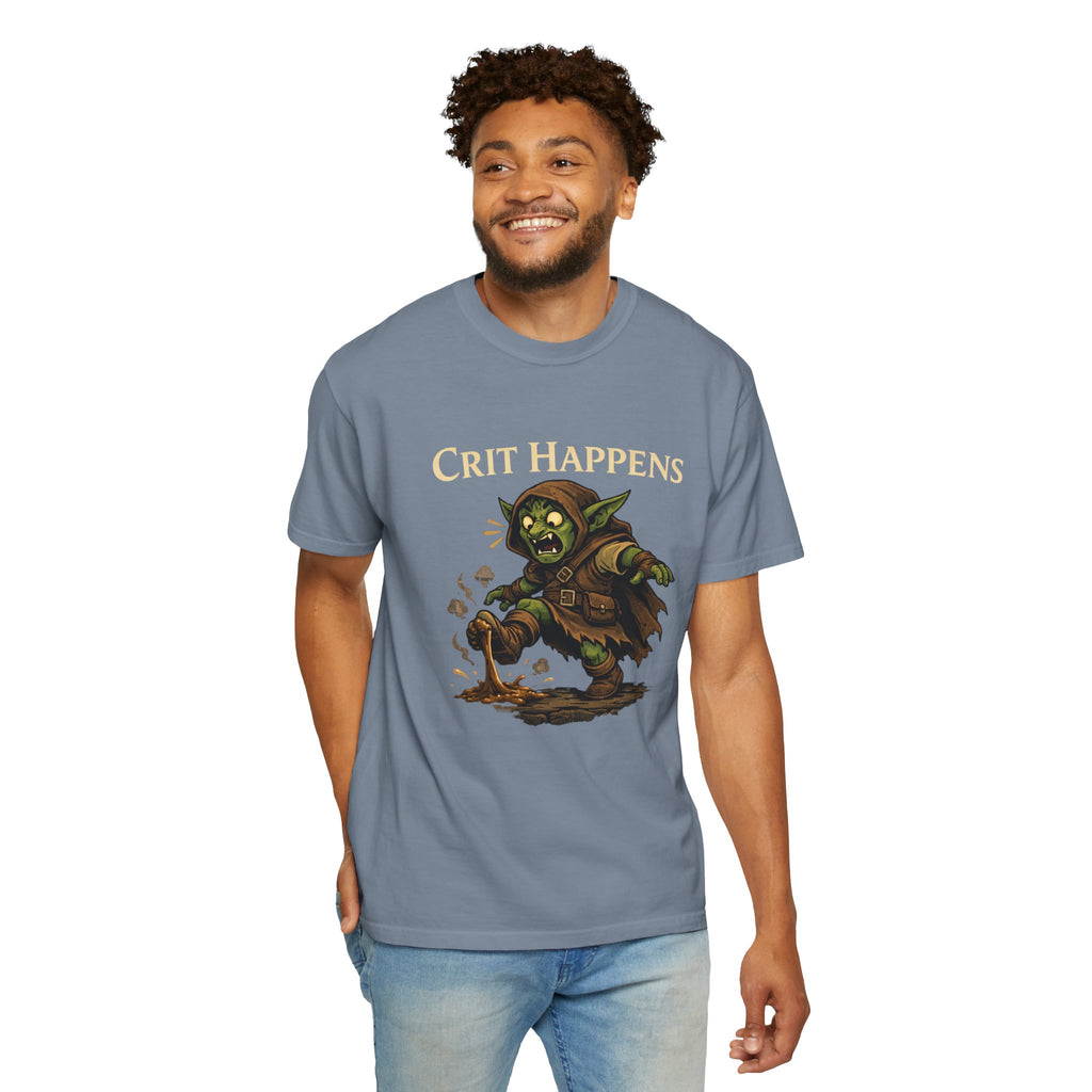 Crit Happens Goblin RPG T-Shirt
