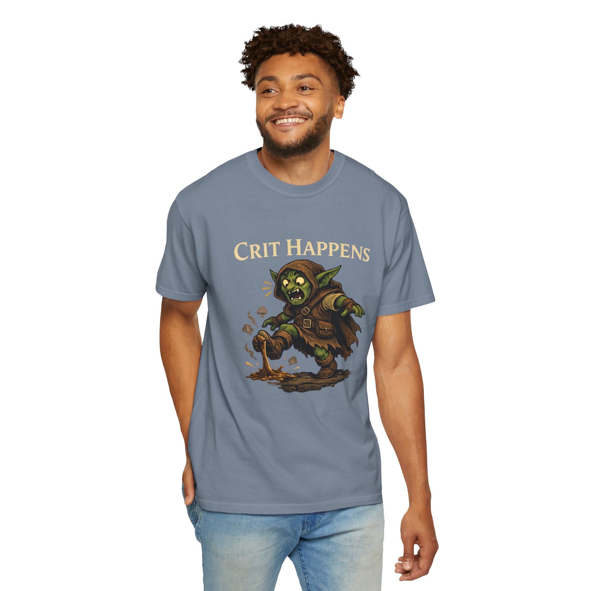 Crit Happens Goblin RPG T-Shirt