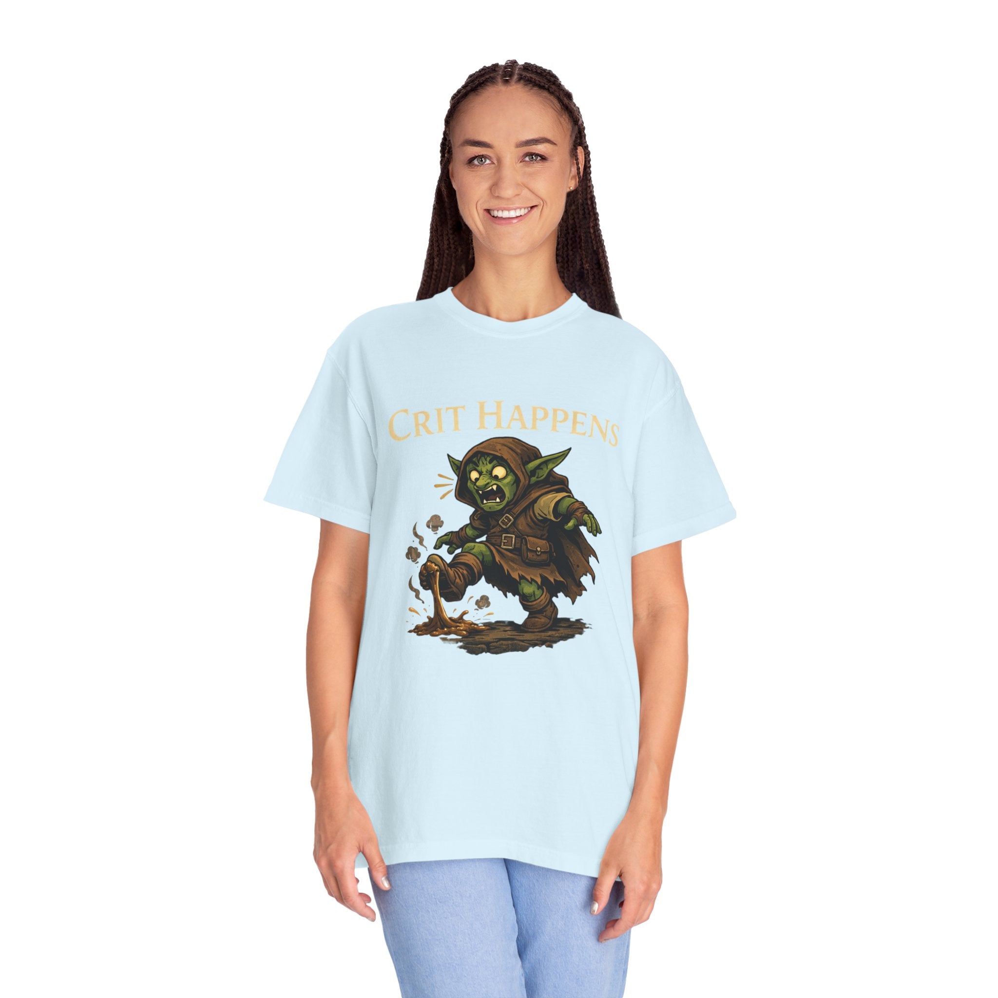 Crit Happens Goblin RPG T-Shirt