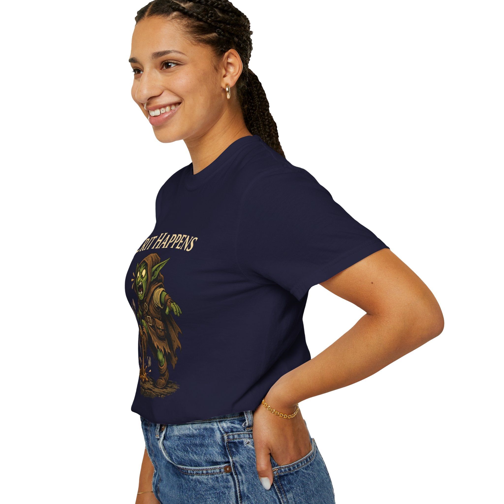 Crit Happens Goblin RPG T-Shirt