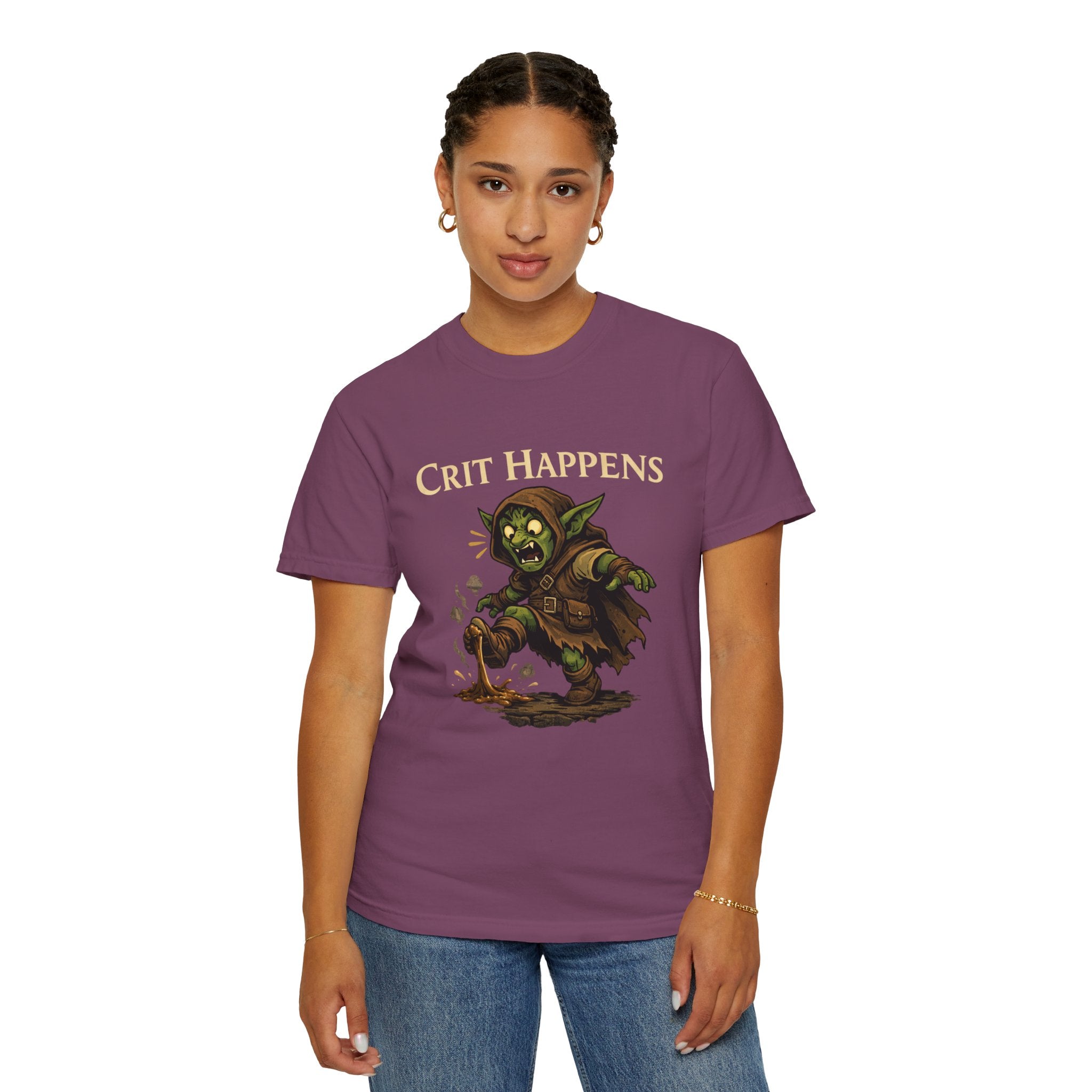 Crit Happens Goblin RPG T-Shirt